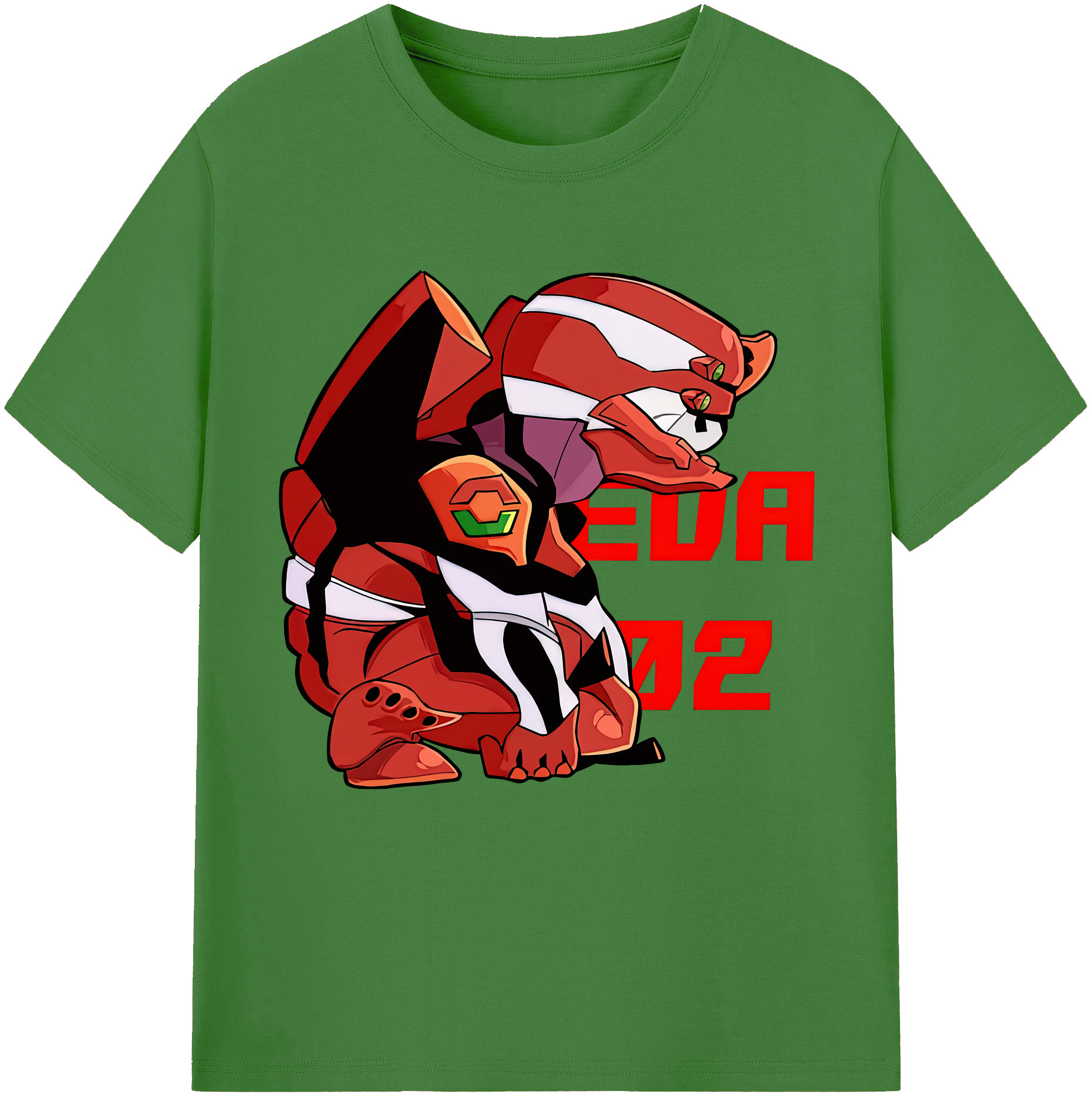 （画像用） EVA 新世紀エヴァンゲリオン レディースカジュアルプリントTシャツ（綿100％）